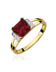 Pierścionek W103-GRANAT