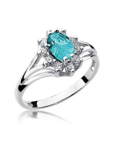 Pierścionek W037-TOPAZ