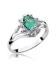 Pierścionek W037-SZMARAGD