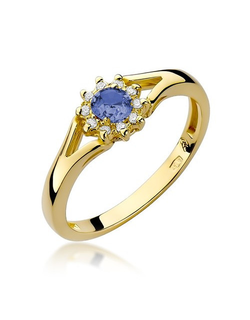 Pierścionek W185-TANZANIT