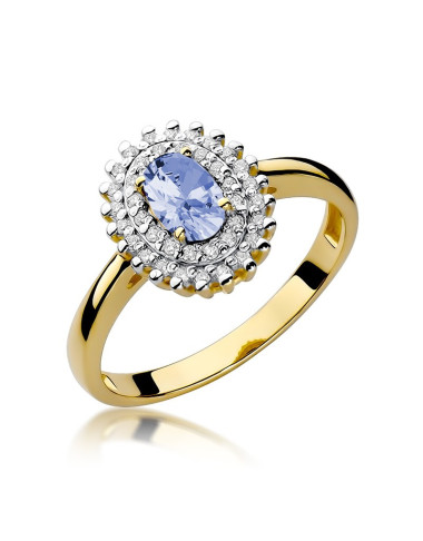 Pierścionek W303-TANZANIT