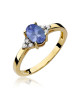 Pierścionek W308-TANZANIT