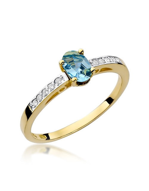 Pierścionek W067-TOPAZ