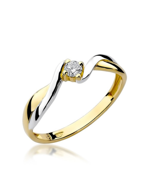 Pierścionek W208-0,10ct