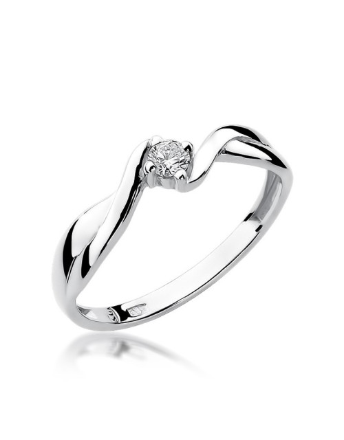 Pierścionek W208-0,10ct
