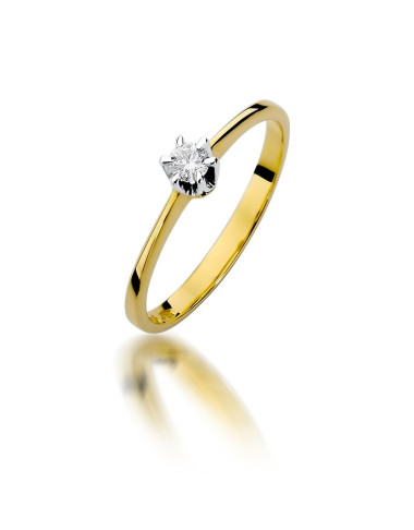 Pierścionek W220-0,10ct