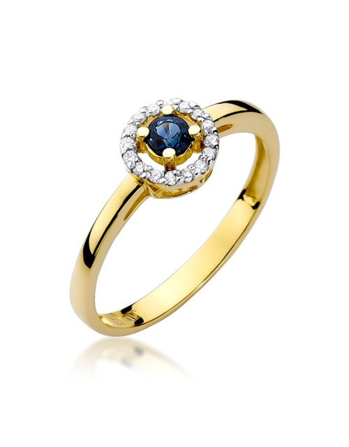 Pierścionek W238-SZAFIR