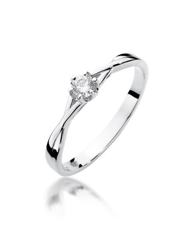 Pierścionek W340-0,12ct