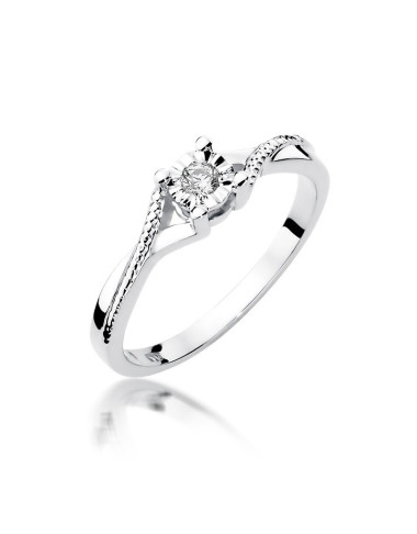Pierścionek W361-0,08ct