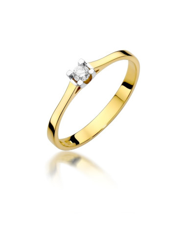 Pierścionek W407-0,09ct