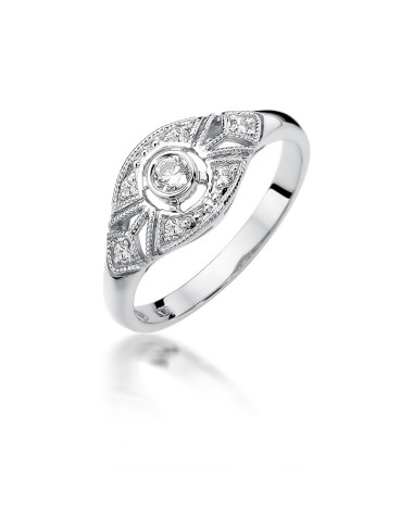 Pierścionek W413-0,19ct