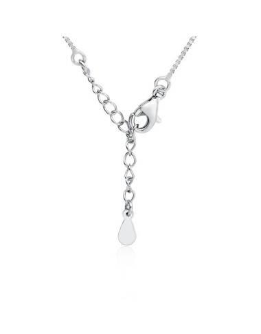 Srebrny naszyjnik pr. 925 z cyrkoniami