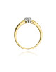 Pierścionek W061-0,15ct