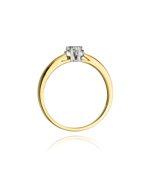 Pierścionek W061-0,15ct