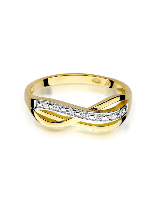 Pierścionek W090-0,06ct