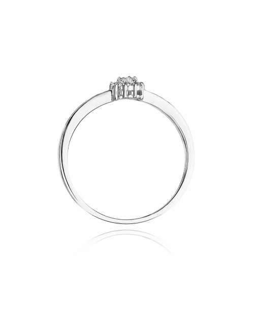 Pierścionek W091-0,09ct