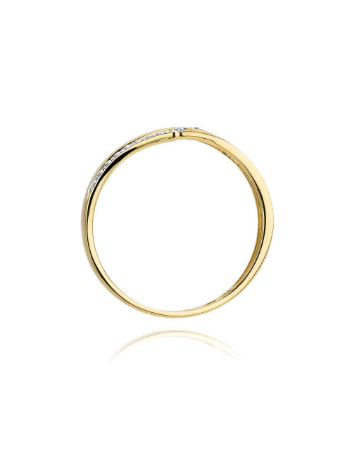 Pierścionek W114-0,03ct