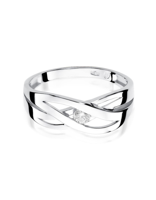 Pierścionek W156-0,10ct