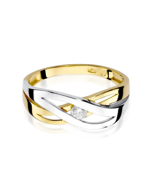 Pierścionek W156-0,10ct