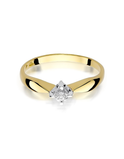 Pierścionek W171-0,12ct