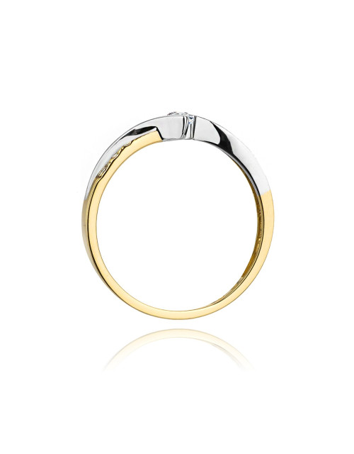 Pierścionek W177-0,16ct