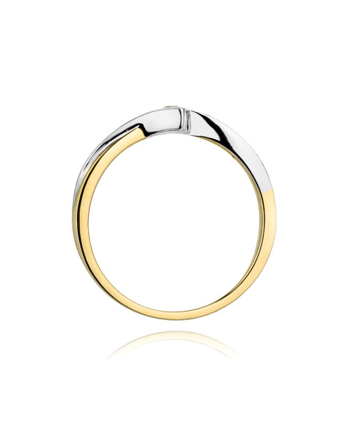 Pierścionek W180-0,10ct