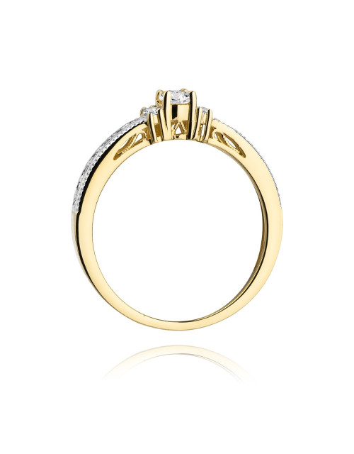 Pierścionek W201-0,24ct