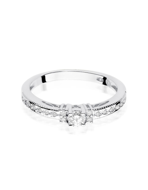 Pierścionek W201-0,24ct