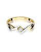 Pierścionek W208-0,08ct