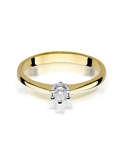 Pierścionek W256-0,15ct