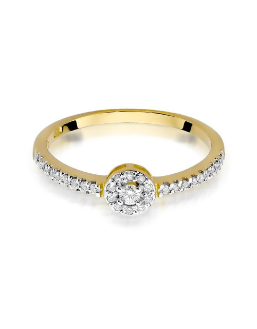 Pierścionek W273-0,19ct