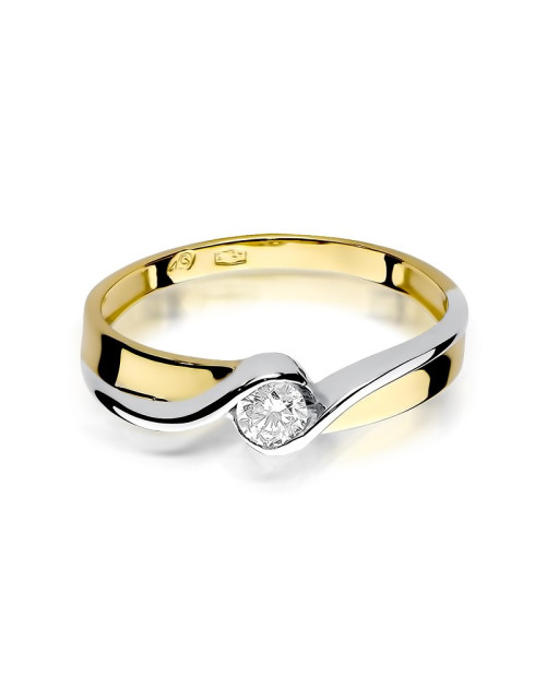 Pierścionek W278-0,15ct