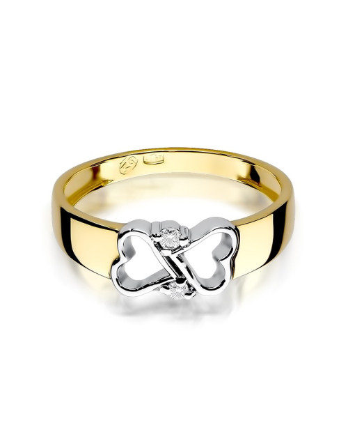 Pierścionek W286-0,04ct