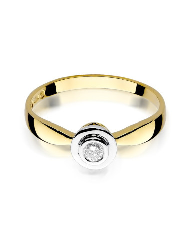 Pierścionek W294-0,10ct