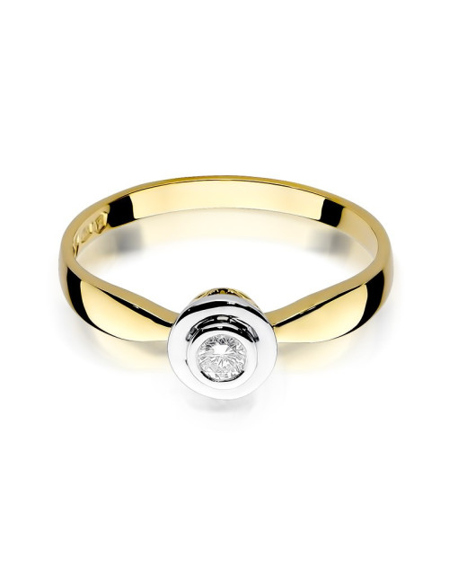 Pierścionek W294-0,10ct