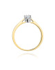 Pierścionek W295-0,12ct