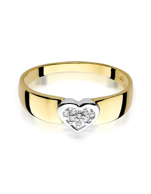 Pierścionek W314-0,04ct