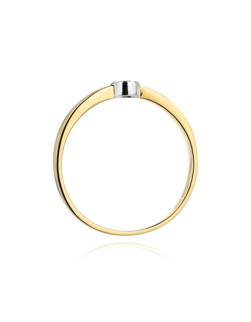 Pierścionek W322-0,04ct
