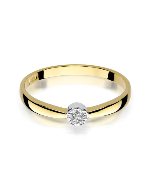 Pierścionek W322-0,04ct