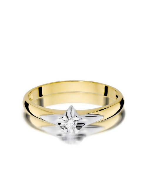 Pierścionek W088-0,04ct