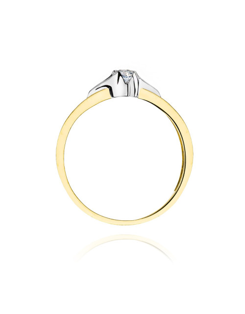 Pierścionek W155-0,12ct