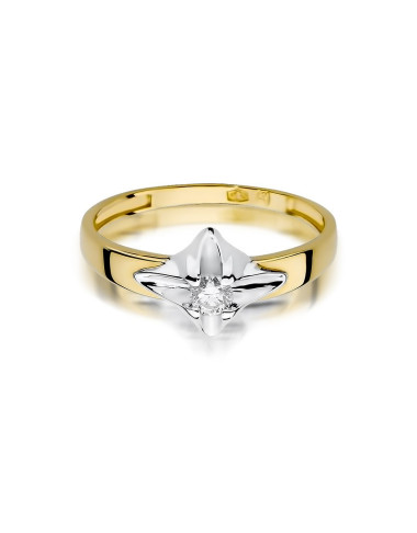 Pierścionek W155-0,12ct