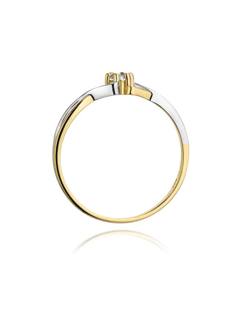 Pierścionek W190b-0,10ct