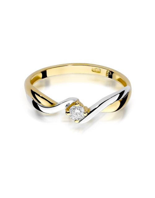 Pierścionek W208-0,10ct