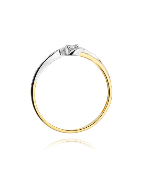 Pierścionek W211-0,10ct
