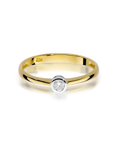 Pierścionek W224-0,10ct