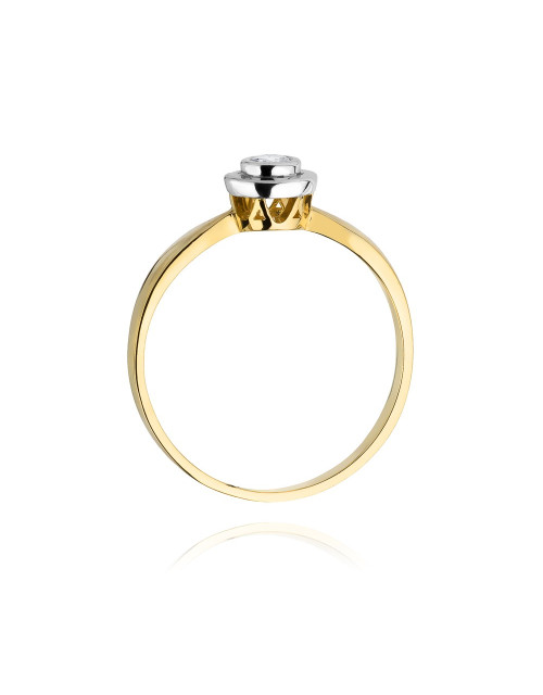 Pierścionek W294-0,15ct
