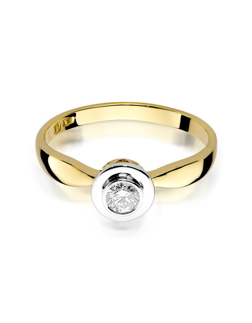 Pierścionek W294-0,15ct