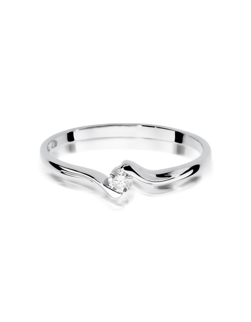 Pierścionek W332-0,09ct