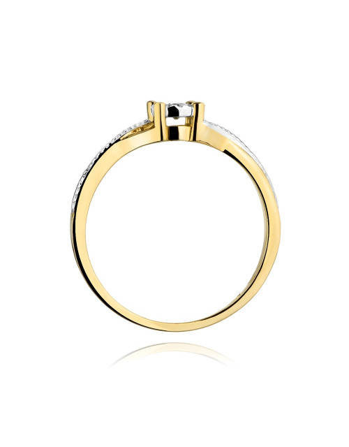 Pierścionek W361-0,08ct